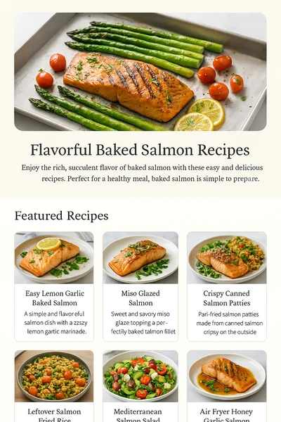 Flavorful Baked Salmon Recipes