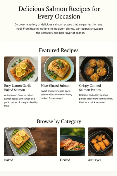 Crispy Canned Salmon Patties